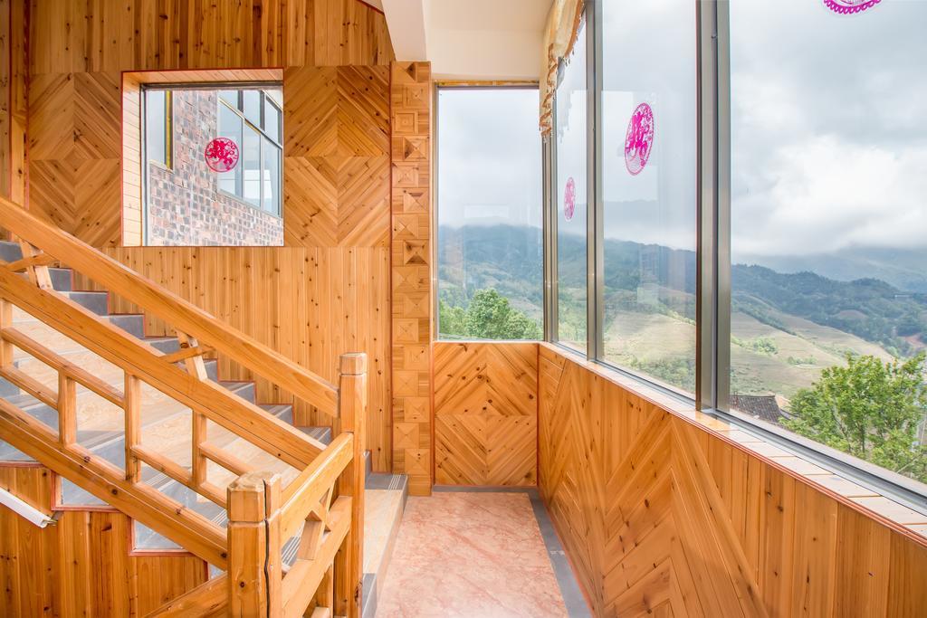 Longji Rice Terraces Green View Guesthouse Longsheng Exterior foto