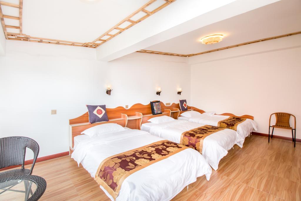 Longji Rice Terraces Green View Guesthouse Longsheng Exterior foto