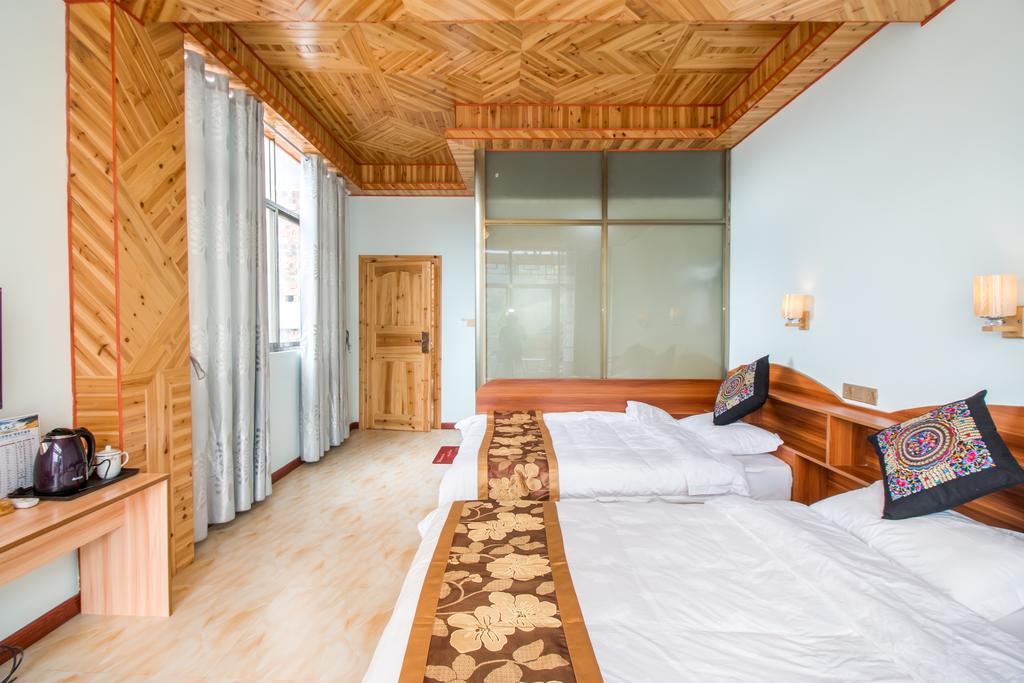 Longji Rice Terraces Green View Guesthouse Longsheng Exterior foto