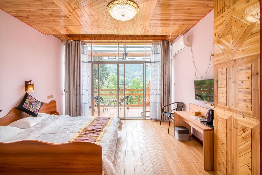 Longji Rice Terraces Green View Guesthouse Longsheng Exterior foto