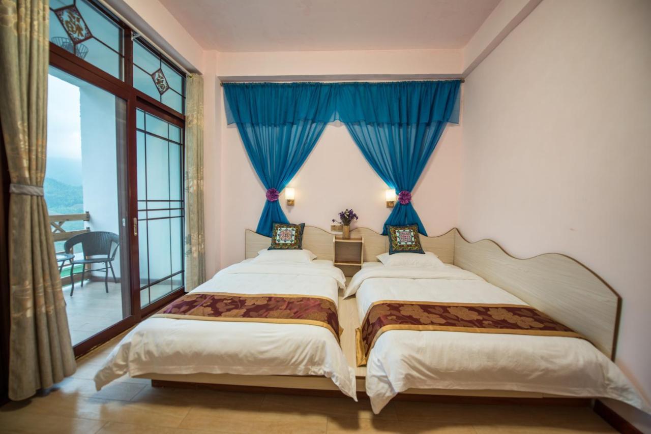 Longji Rice Terraces Green View Guesthouse Longsheng Exterior foto