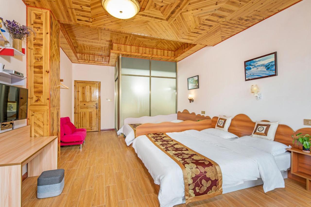 Longji Rice Terraces Green View Guesthouse Longsheng Exterior foto