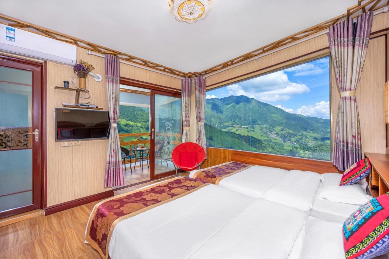 Longji Rice Terraces Green View Guesthouse Longsheng Exterior foto